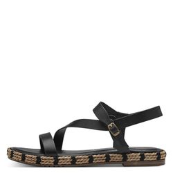 Tamaris Leather sandal - black (001)