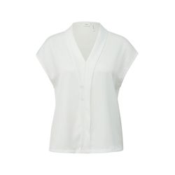 s.Oliver Black Label Viscose blouse shirt  - white (0200)