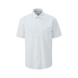 s.Oliver Red Label Cotton shirt with pattern structure  - white (0100)