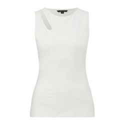 comma Jersey top with cut-out - white (0120)
