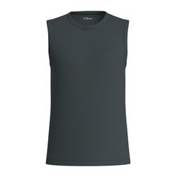 s.Oliver Red Label T-shirt sans manches en coton - gris (9581)