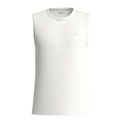s.Oliver Red Label Ärmelloses Shirt aus Baumwolle - weiß (0120)