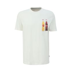 s.Oliver Red Label T-Shirt mit Sinalco®-Print  - weiß (01D2)