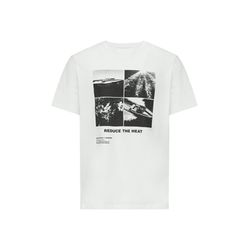 Q/S designed by T-shirt avec impression sur le devant   - blanc (01D0)