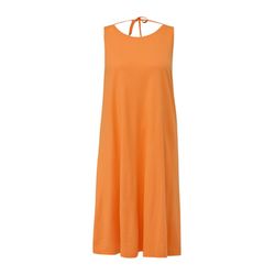 s.Oliver Red Label Dress with round neckline - orange (2310)