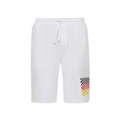 s.Oliver Red Label Relaxed: cotton Bermuda shorts   - white (01D1)