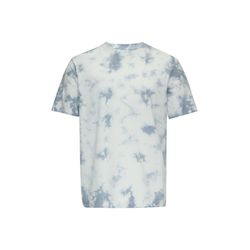 Q/S designed by Batik shirt made from cotton jersey   - blue/white (01V0)