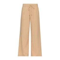 Q/S designed by Relaxed : pantalon en mousseline - beige (8312)