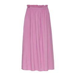 Q/S designed by Jersey skirt with elastic waistband - purple (4721)