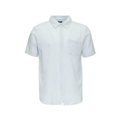Q/S designed by Short-sleeved shirt with Kent collar  - blue (53W0)