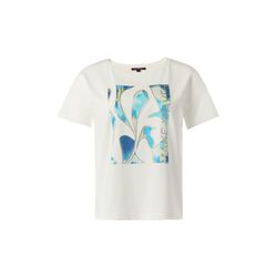 comma T-shirt avec motif - blanc (01D1)
