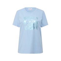 s.Oliver Red Label Cotton T-shirt   - blue (53D0)