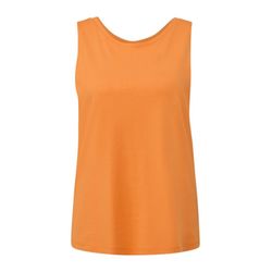 s.Oliver Red Label Ärmelloses Shirt mit Rundhalsausschnitt - orange (2310)