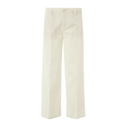 comma Culotte-Jeans mit weitem Bein  - weiß (0120)