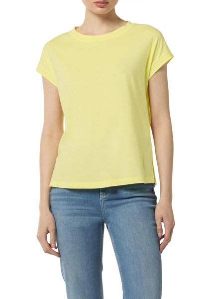 comma CI T-shirt en mélange de lyocell - jaune (1172)