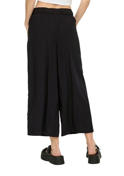 Q/S designed by Culotte with elasticated waistband - black (9999)