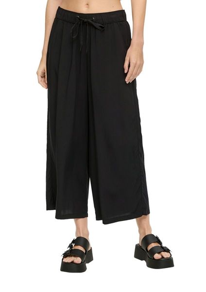 Q/S designed by Culotte with elasticated waistband - black (9999)