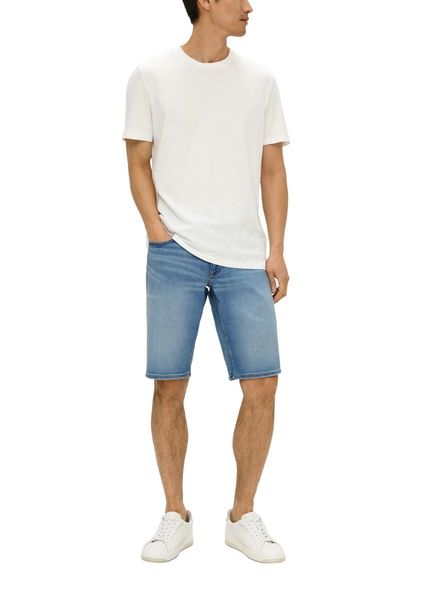s.Oliver Red Label Regular Fit: Jeans-Shorts - blau (52Z4)