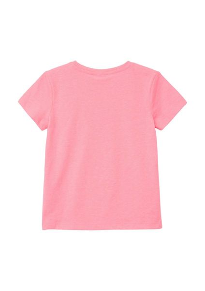 s.Oliver Red Label T-shirt avec impression sur le devant   - rose (0069)