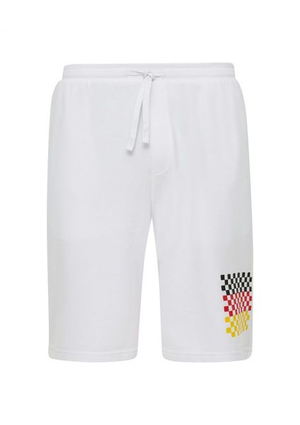 s.Oliver Red Label Relaxed : bermuda en coton   - blanc (01D1)