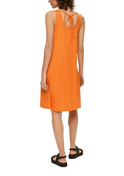 s.Oliver Red Label Kleid mit Rundhalsausschnitt - orange (2310)