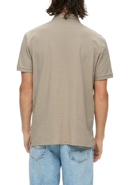 Q/S designed by Cotton polo shirt  - beige (8161)