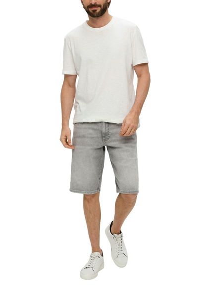 s.Oliver Red Label Regular fit denim shorts - gray (92Z4)