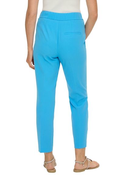 s.Oliver Black Label Trousers in crepe structure   - blue (6430)