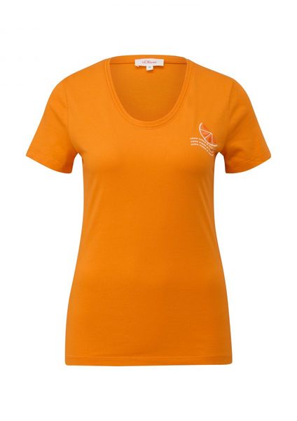 s.Oliver Red Label T-Shirt im Slim-Fit   - orange (23D0)