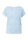 s.Oliver Red Label Viskose-Shirt mit All-over-Print - blau (53A0)