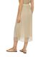 s.Oliver Black Label Mesh skirt with pleated structure - beige (8120)