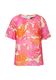 comma Chiffon-Bluse mit blickdichtem Futter - pink (42A8)