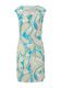s.Oliver Black Label Sleeveless dress with all-over print  - white/green/blue (02B4)