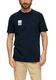s.Oliver Red Label T-Shirt mit Frontprint - blau (59D3)