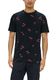 s.Oliver Red Label T-Shirt mit All-over-Print - blau (59A5)