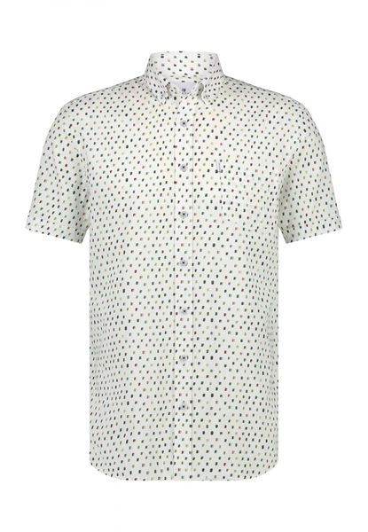 State of Art Kurzärmeliges Hemd aus Bio-Baumwolle - weiß (1132)