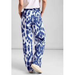 Street One Pantalon taille haute - bleu (35390)