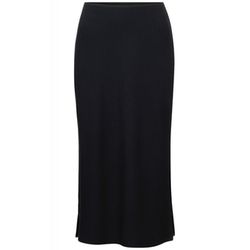 Street One Ribbed midi skirt - black (10001)