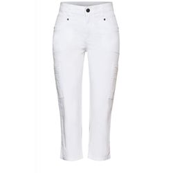 Street One Sporty 3/4 cargo pants - white (10000)