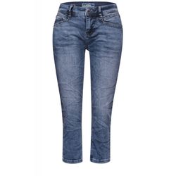 Street One 3/4 Jeans im Casual Fit - blau (16044)