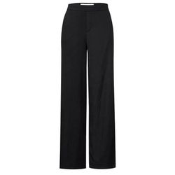 Street One Crash wide leg trousers - black (10001)