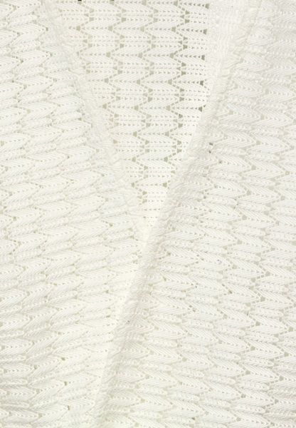 Street One Crochet bolero - white (10108)