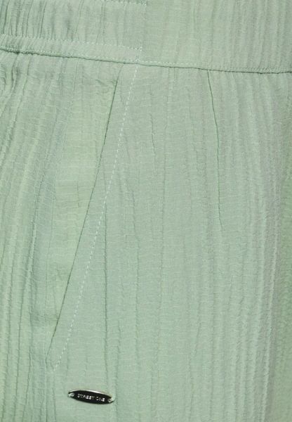 Street One Structured flounce skirt - green (15816)
