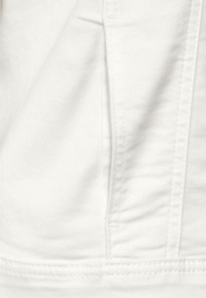 Street One White denim jacket - white (15721)