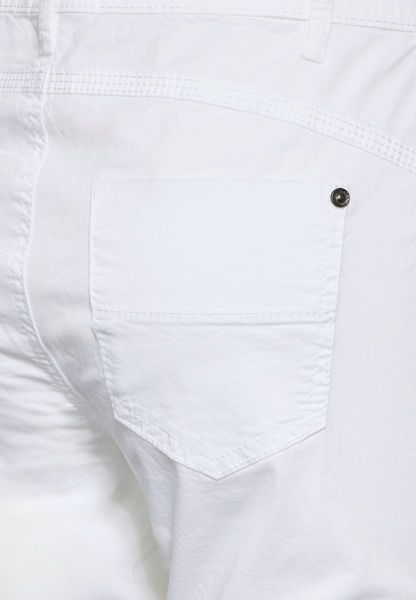Street One Pantalon cargo 3/4 sportif - blanc (10000)