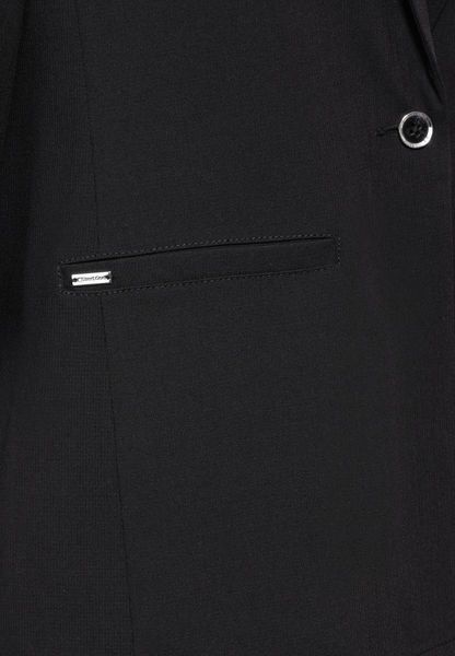 Street One Long blazer with turn-up - black (10001)
