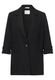 Street One Long blazer with turn-up - black (10001)