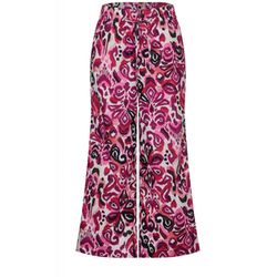 Cecil 7/8 trousers with wide legs - pink (35369)