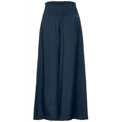 Cecil Structured trousers with wide legs - blue (15673)
