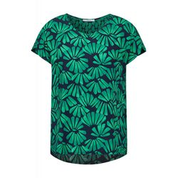 Cecil Printmix blouse - green (35599)